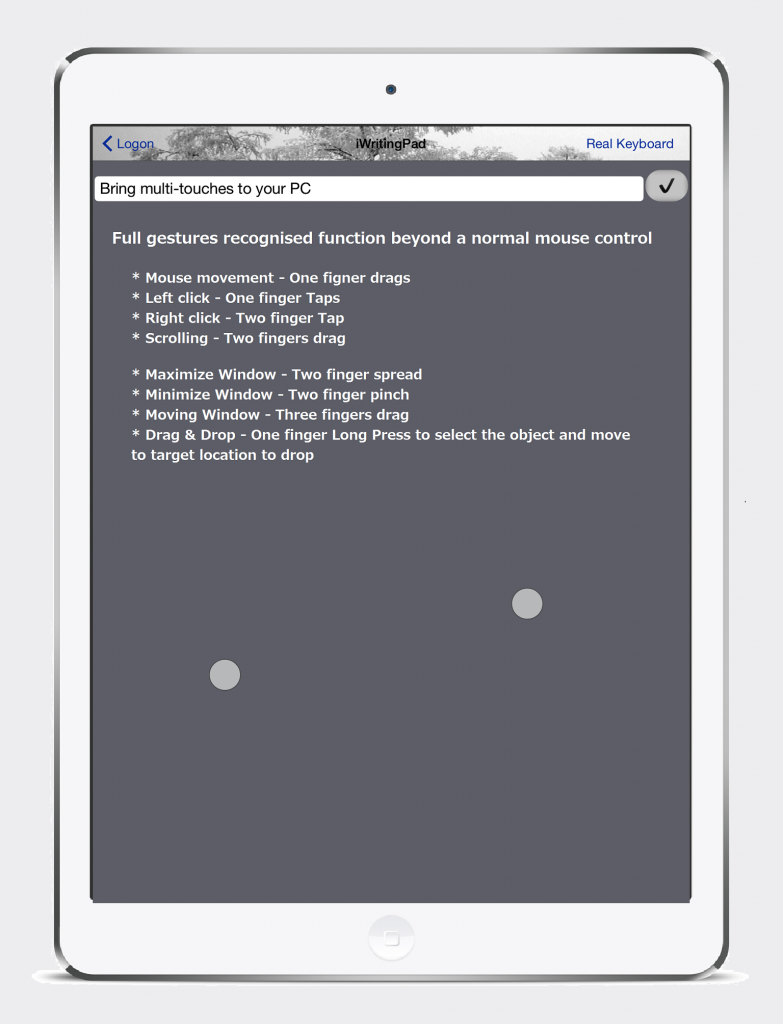 iPad-Gestures